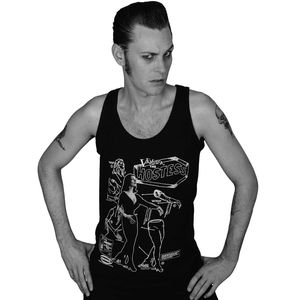 Vampira tank top beater horror goth